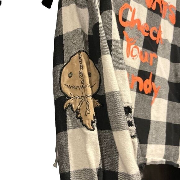 Spirit Halloween Trick ‘r Treat Sam Plaid Flannel Women’s - Picture 5 of 7
